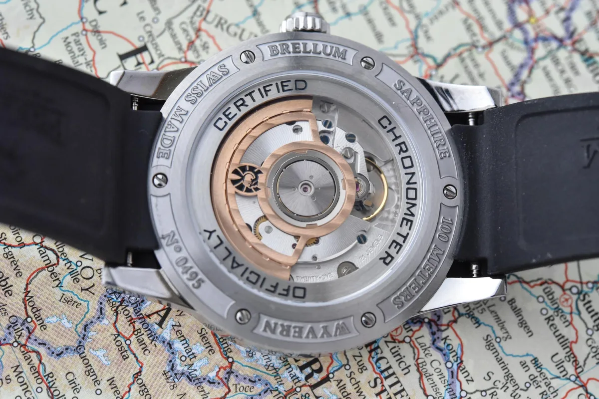 Brellum Wyvern GMT Chronometer strap options