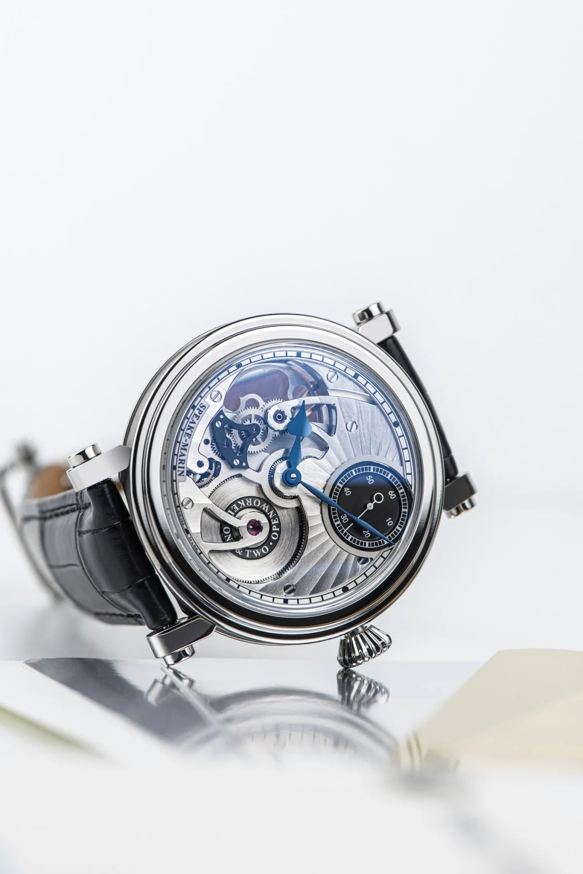 Speake-Marin One & Two Openworked HMS V3 watch with openworked dial