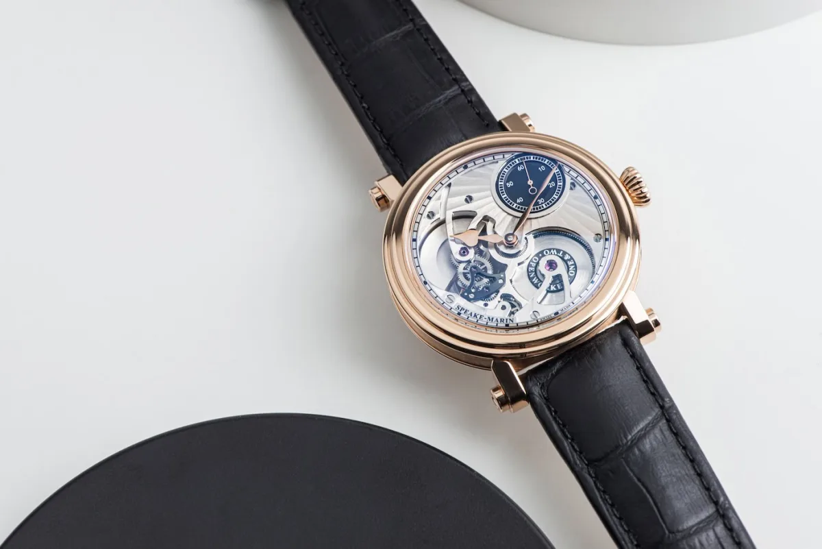 Architectural design inspiration for Speake-Marin watches