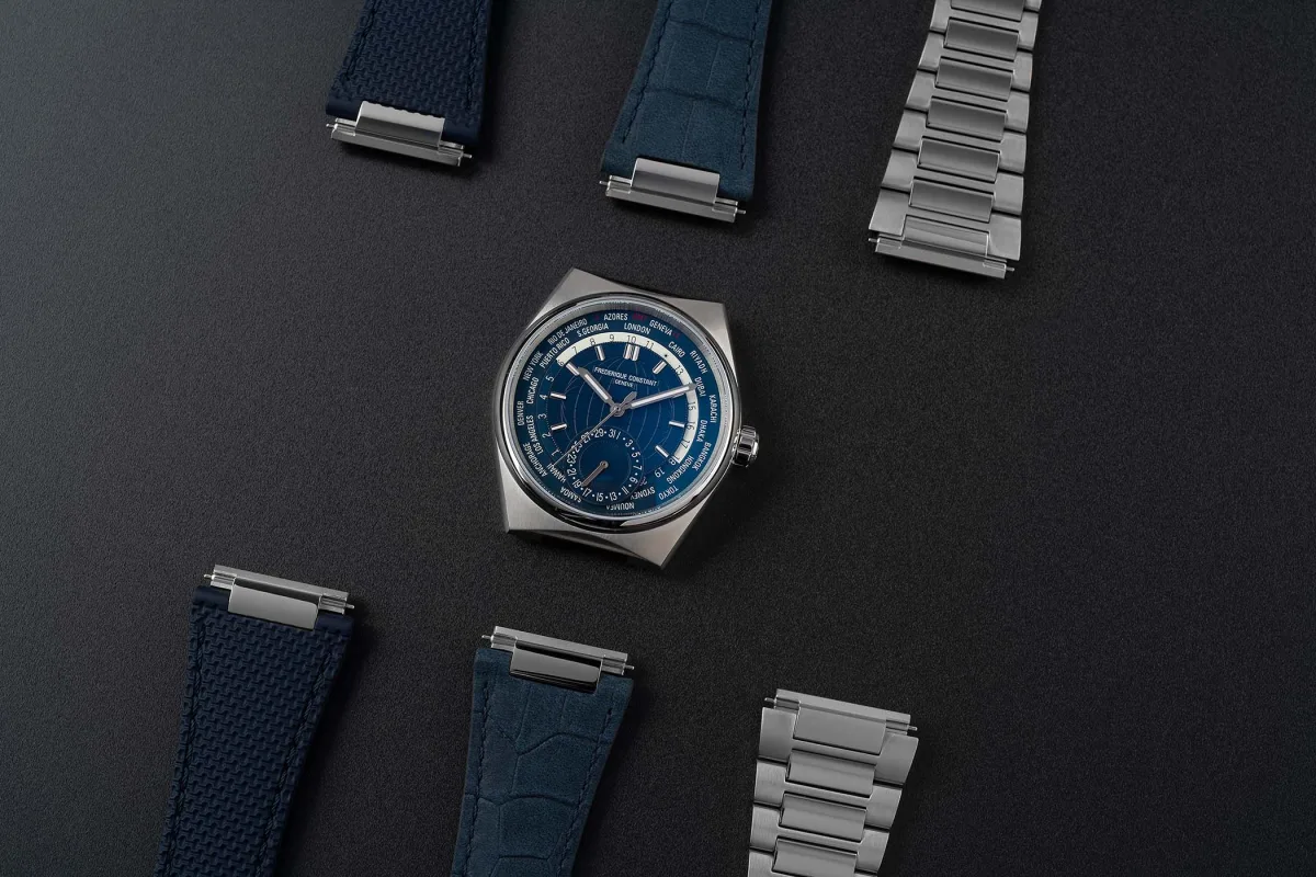 Highlife Worldtimer with interchangeable bracelet and straps