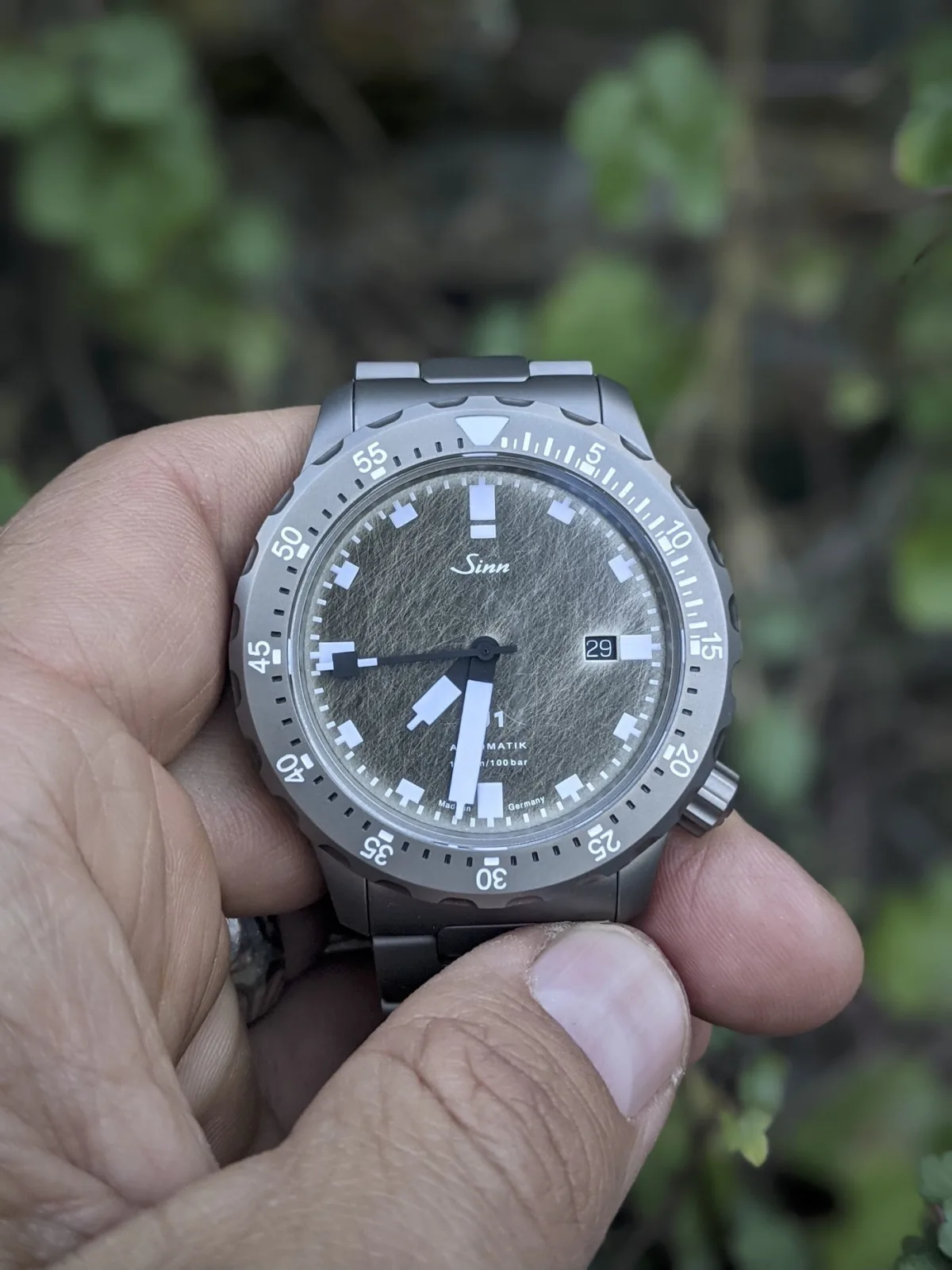 Sinn U1 DS on wrist