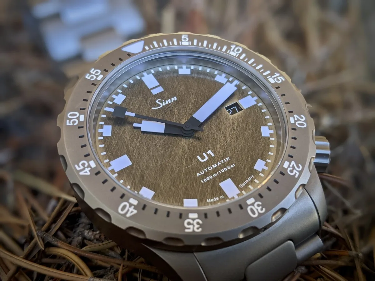 Sinn U1 DS movement view