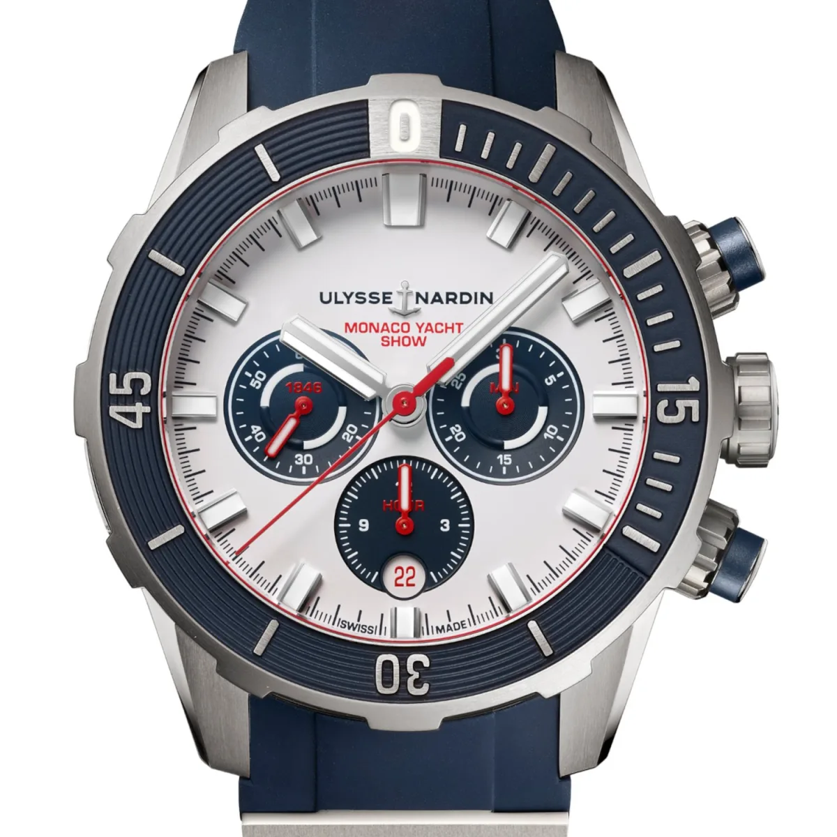 Ulysse Nardin Diver Chronograph Monaco Yacht Show watch