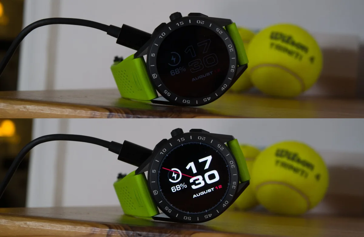 Charging the TAG Heuer Connected