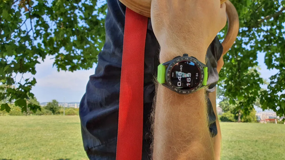 TAG Heuer Connected water-repellent coating