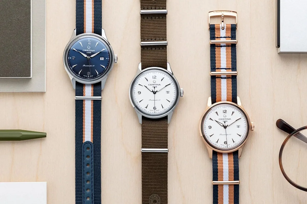 Certina DS Powermatic 80 watch collection with various dial colors