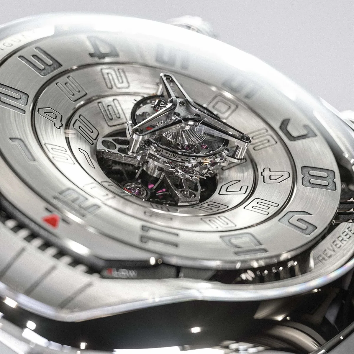 Vanguart Black Hole Tourbillon with Arabic numerals