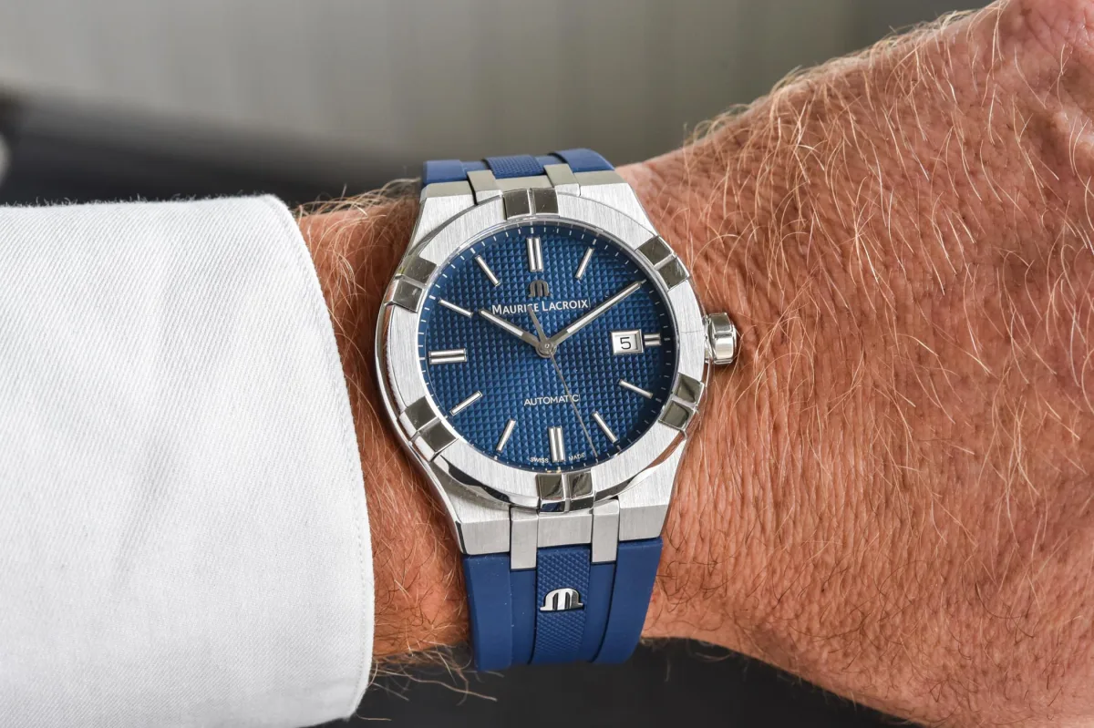 Close-up of Maurice Lacroix Aikon Automatic model
