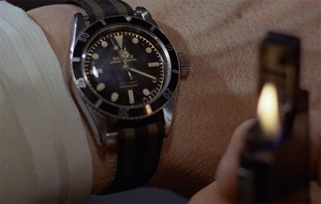 Rolex Submariner Ref 6538 as featured in James Bond movies