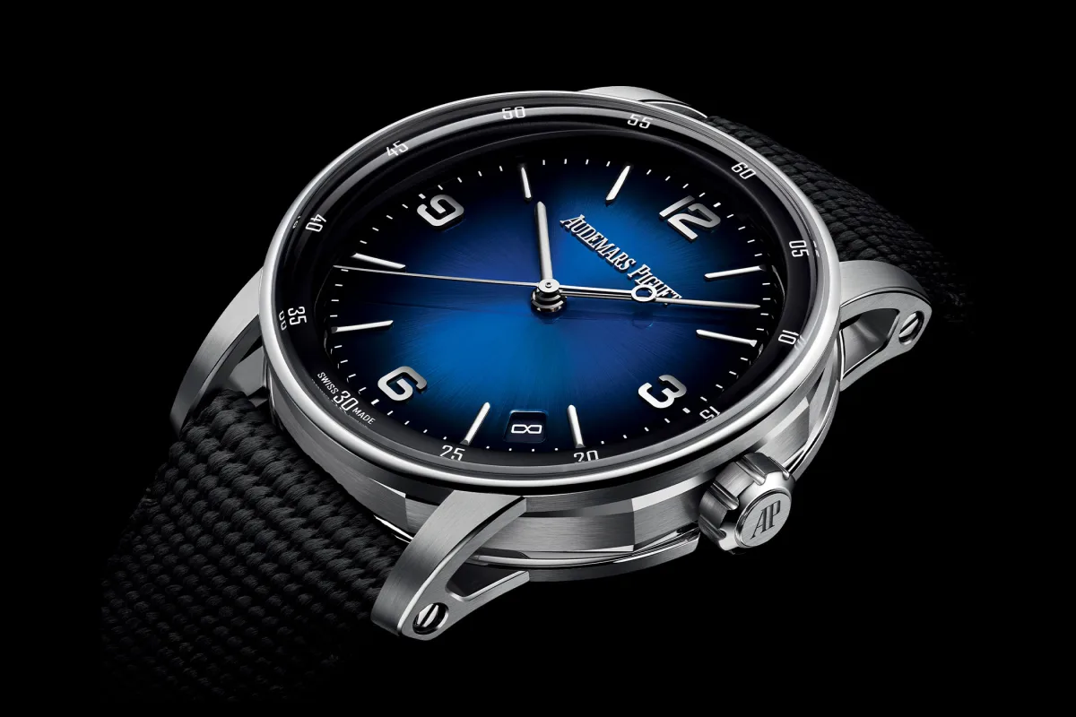 Audemars Piguet Code 11.59 with smoky blue dial