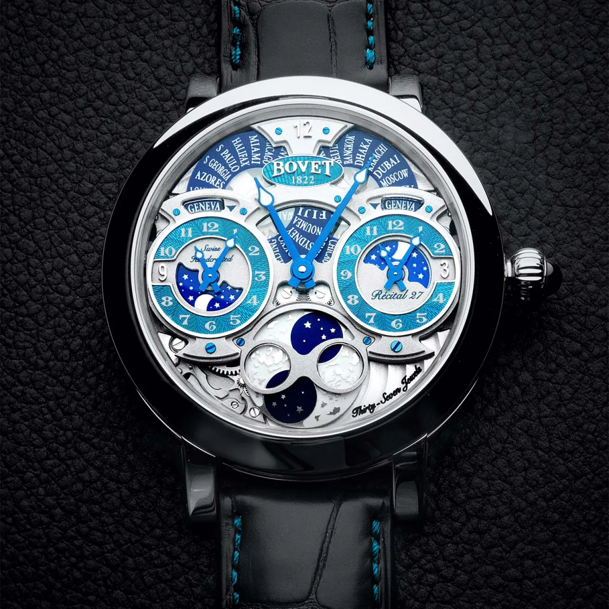 Bovet Récital 27 with turquoise dial