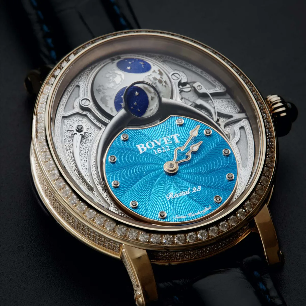 Bovet Récital 23 with diamond accents