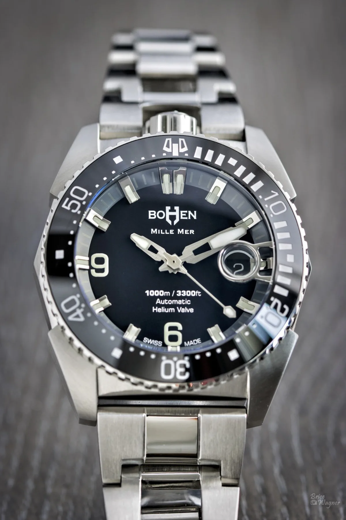 Bohen Mille-Mer watch on wrist