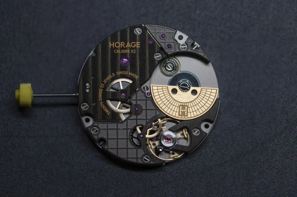 Horage Supersede GMT watch front view