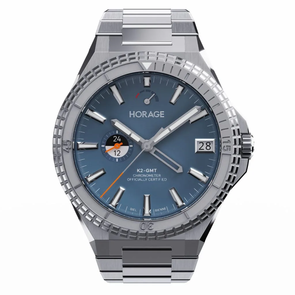 Horage Supersede GMT watch dial