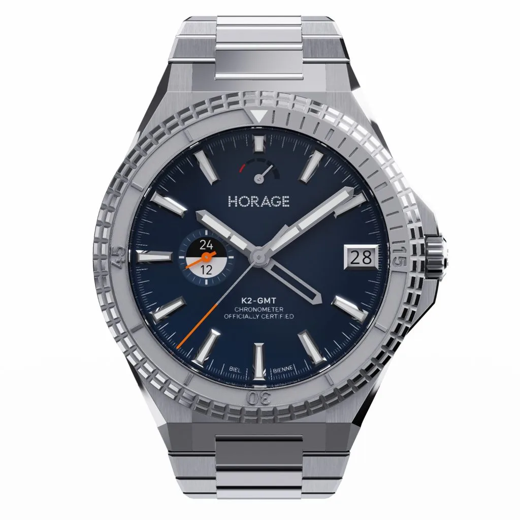 Horage Supersede GMT watch case back