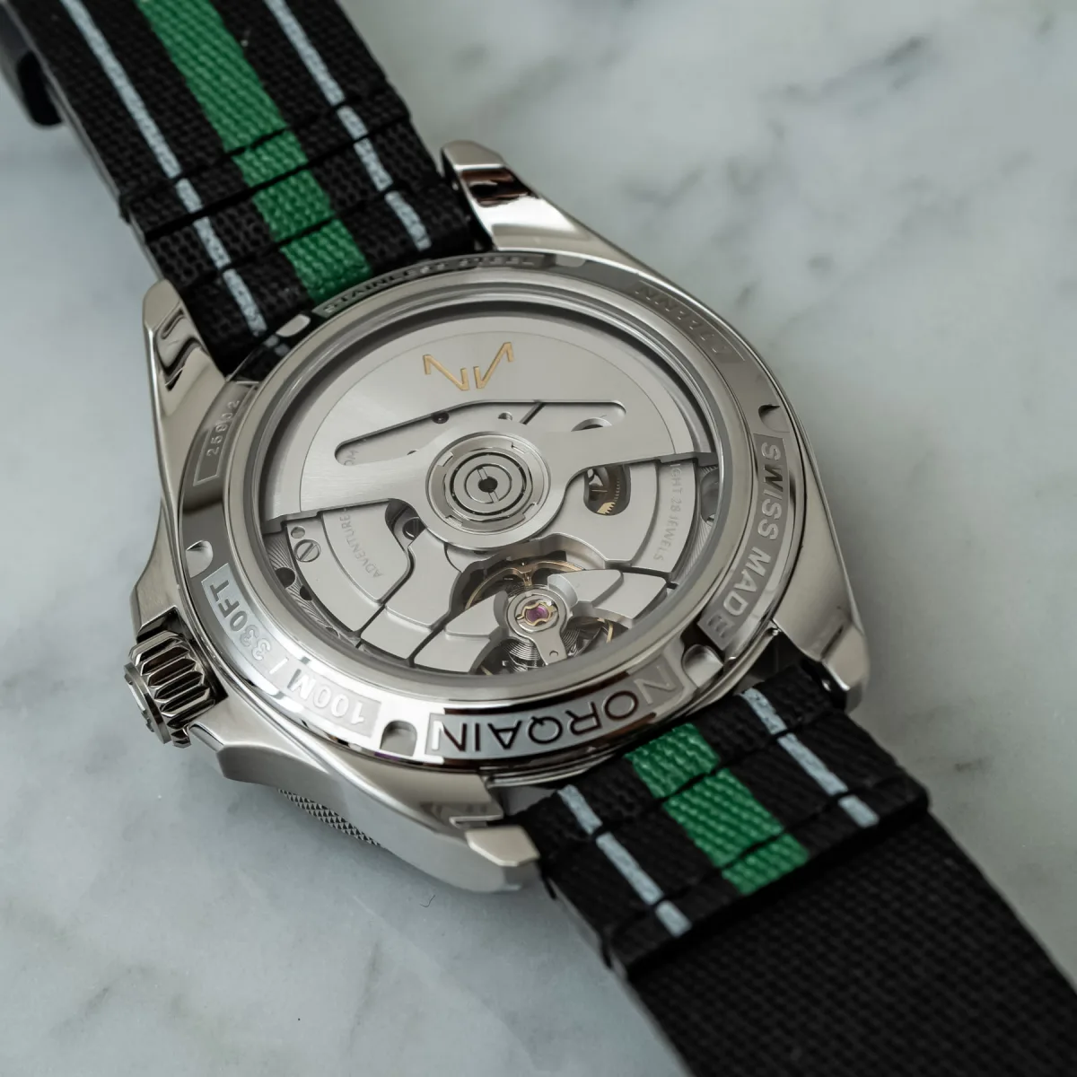 NORQAIN Adventure NEVEREST GMT with blue accents