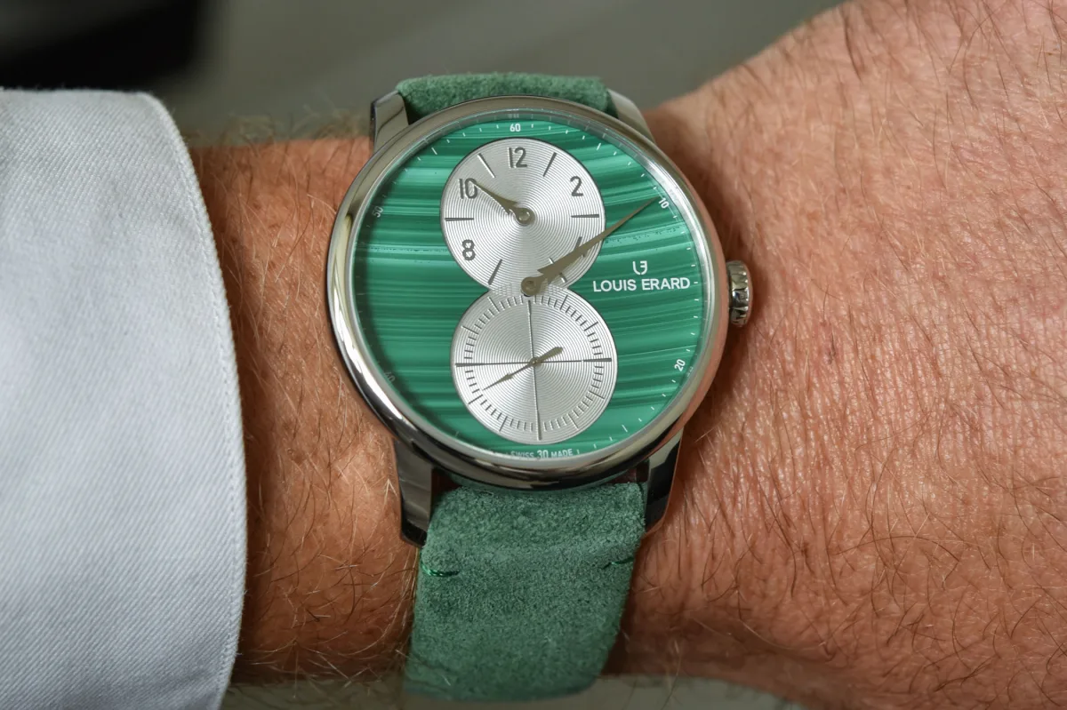 Louis Erard Excellence Régulateur lapis lazuli variant
