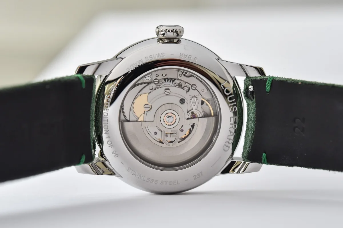 Louis Erard Excellence Régulateur malachite model