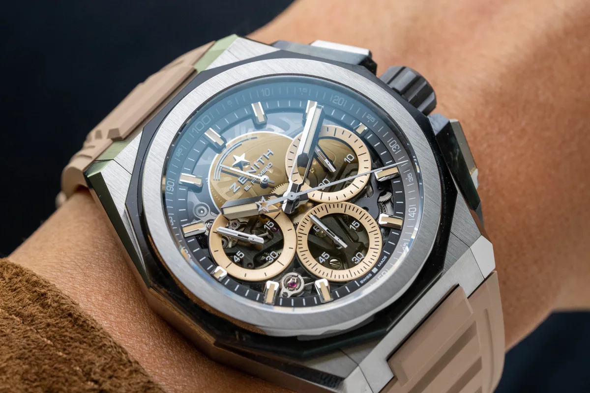 Zenith Defy Extreme Desert Edition watch front view
