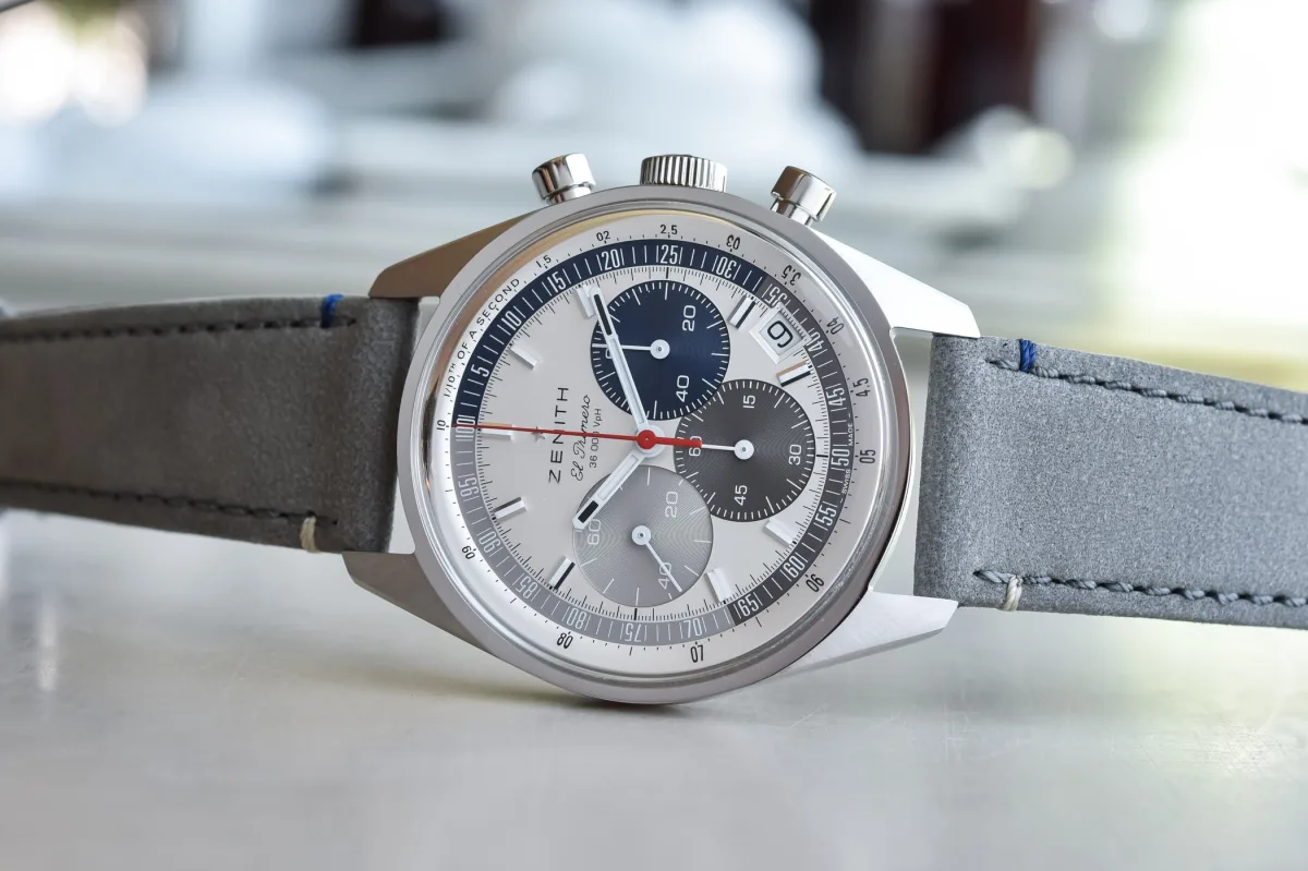 Tricolor subdials of Zenith Chronomaster Original
