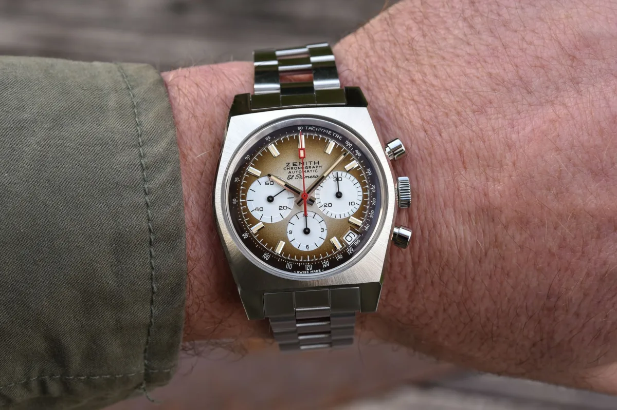 Zenith Chronomaster Revival A385 stainless steel case