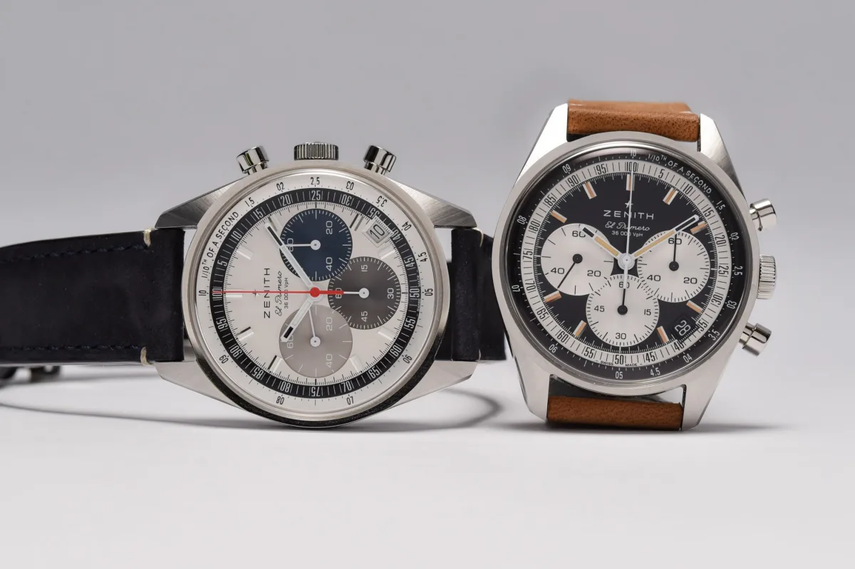 Zenith Chronomaster Original with tricolor subdials