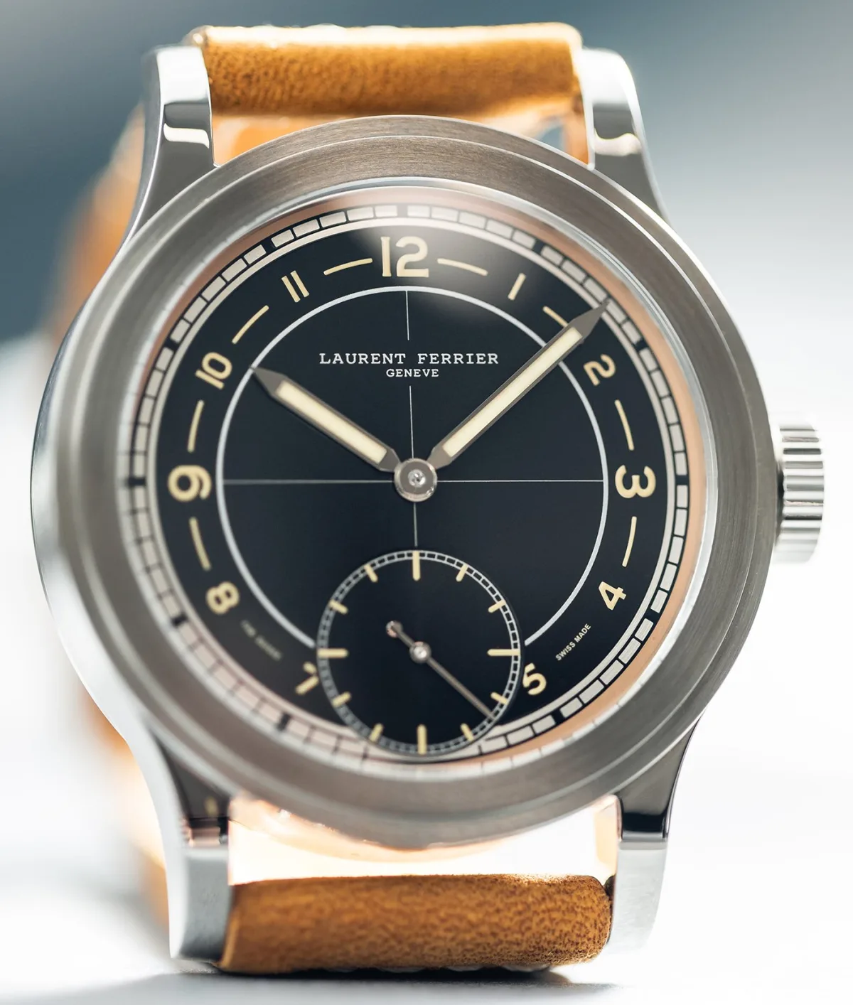 Laurent Ferrier Hommage II watch on wrist