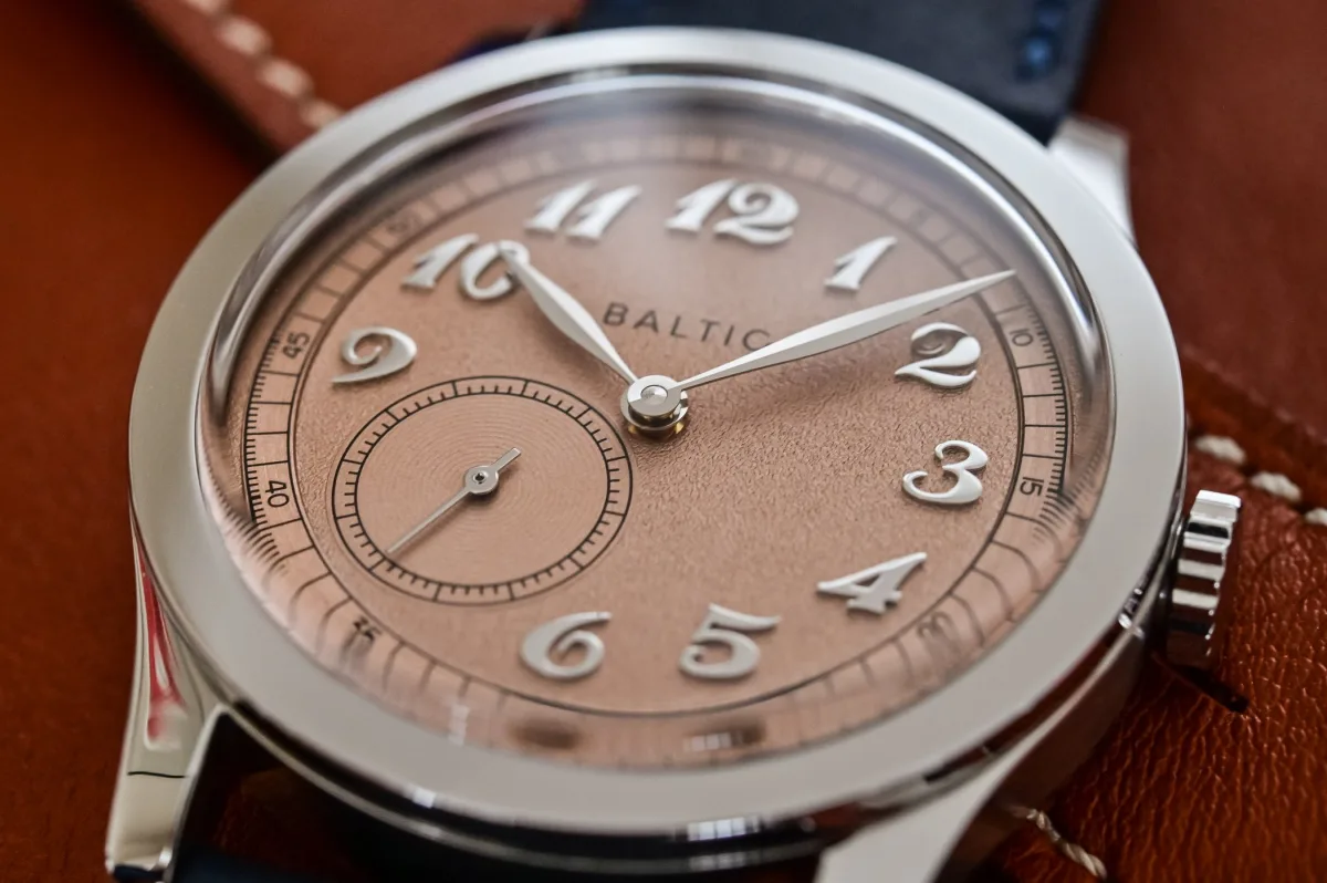 Baltic MR01 watch showcasing its elegant design