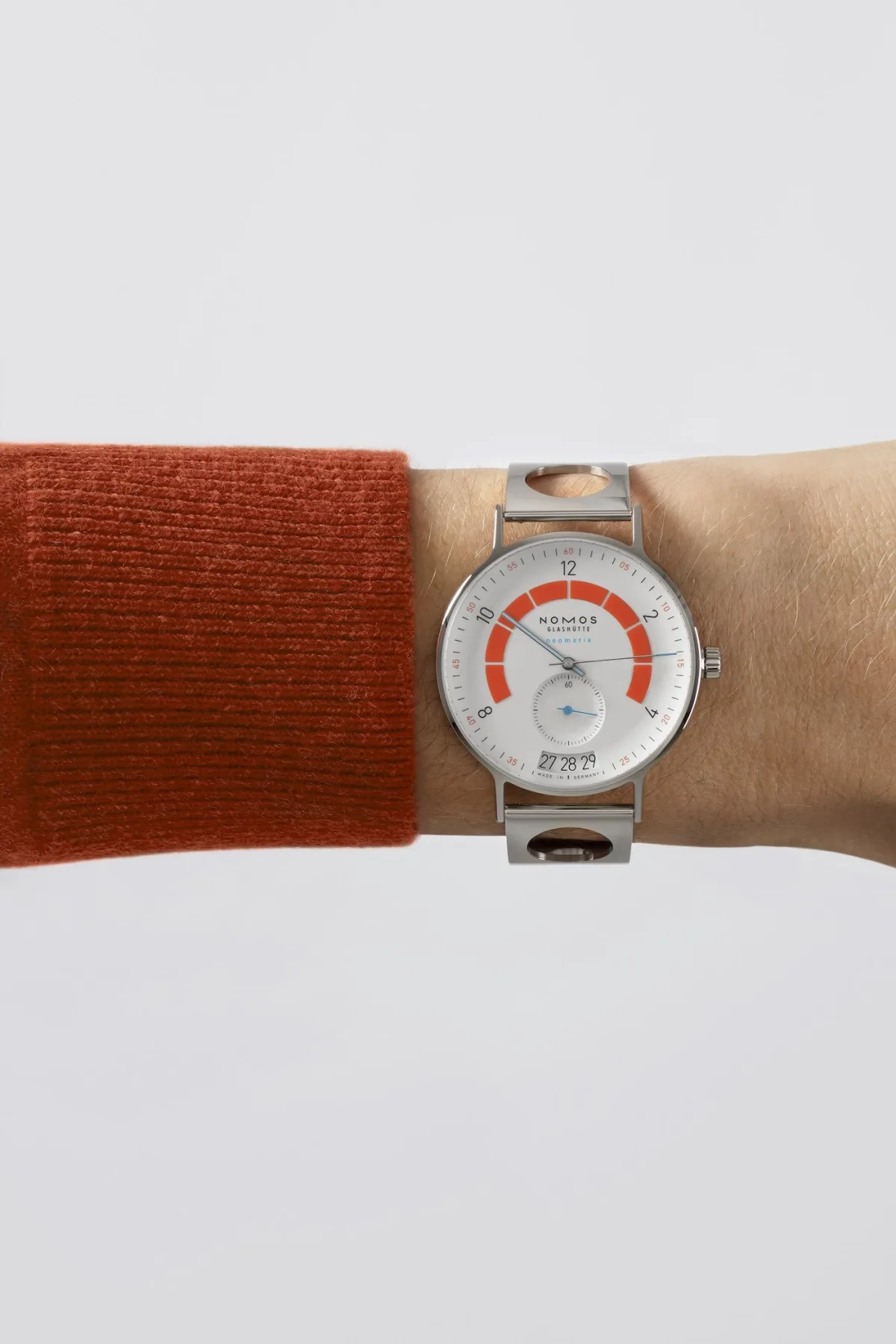 NOMOS Autobahn A3 model watch face