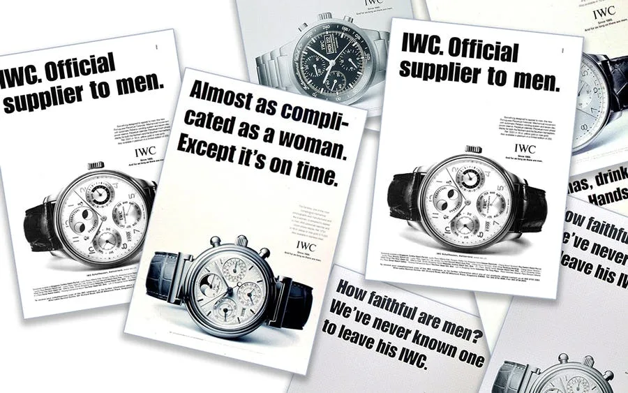 IWC advertising campaign