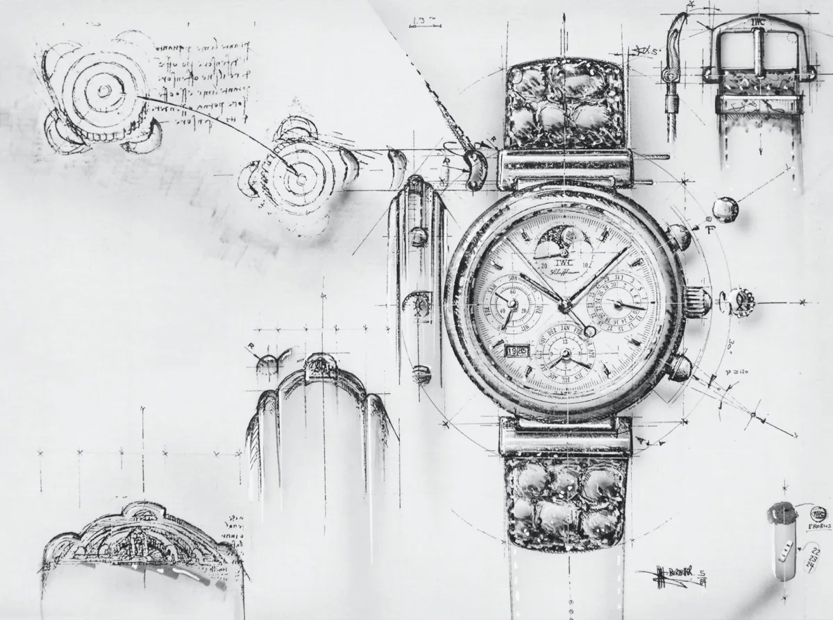 PD x IWC collaboration watches