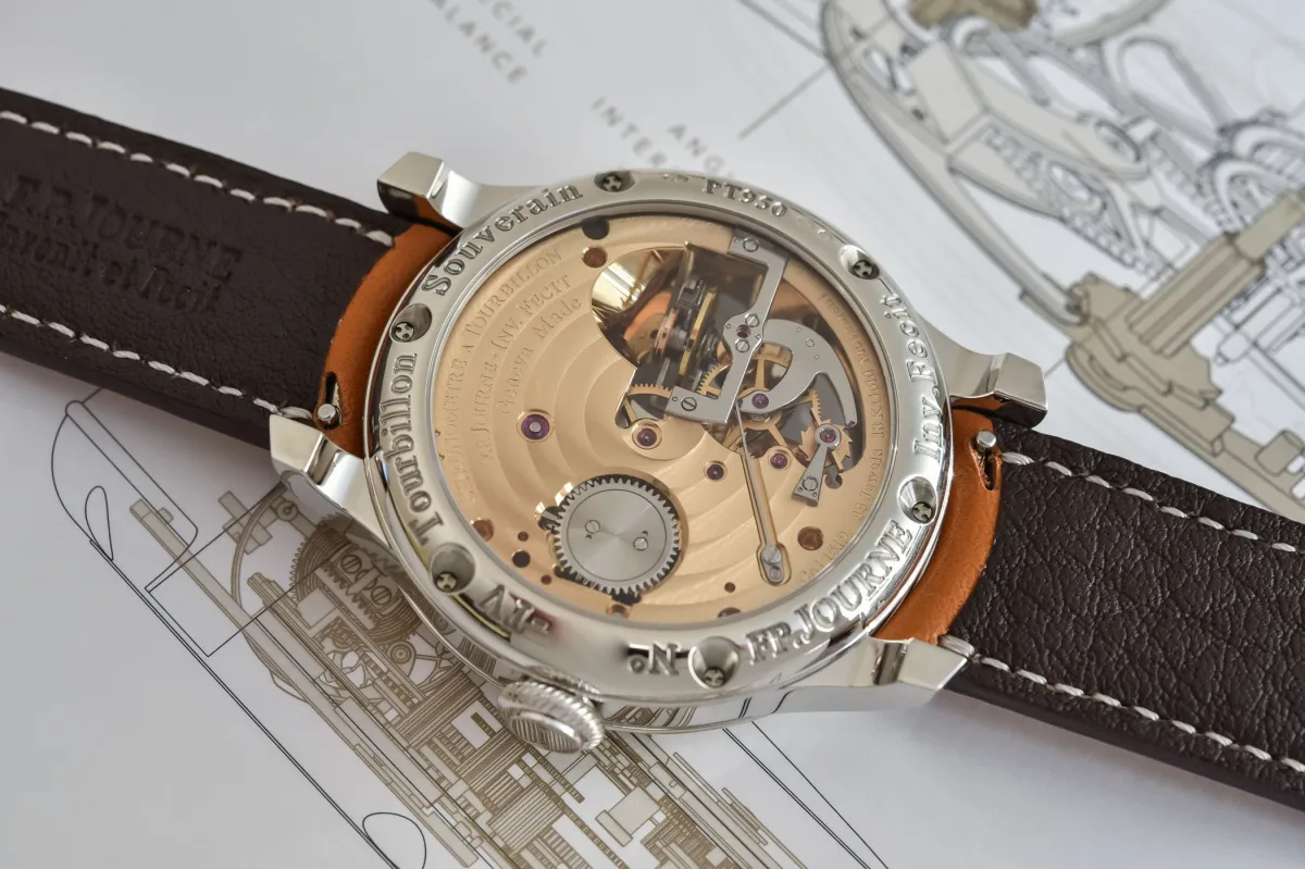 F. P. Journe Tourbillon Souverain Vertical remontoir