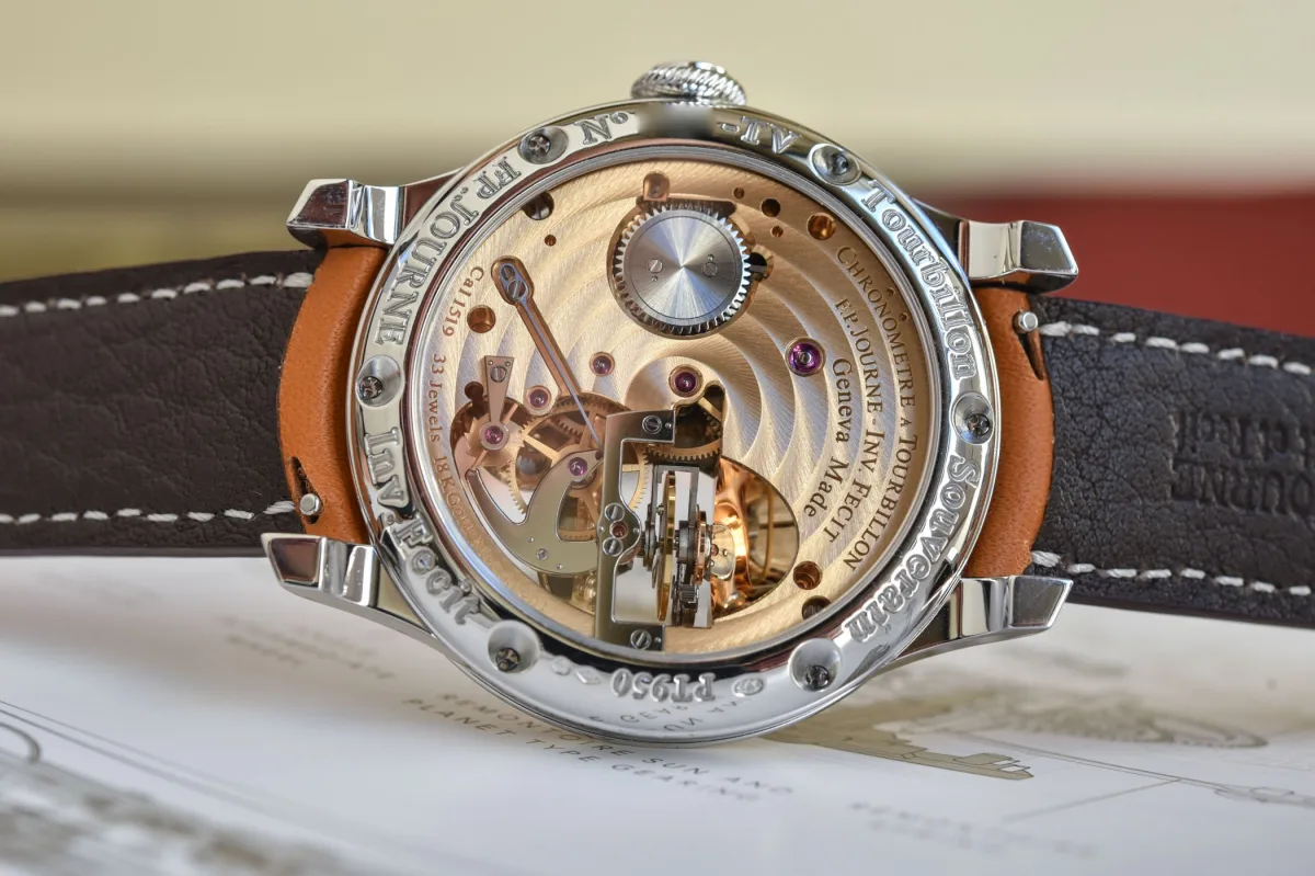 F. P. Journe Tourbillon Souverain Vertical movement