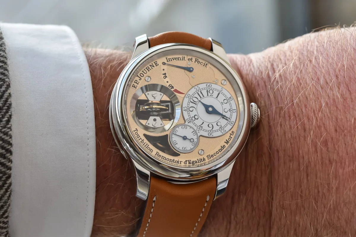 F. P. Journe Tourbillon Souverain Vertical case back