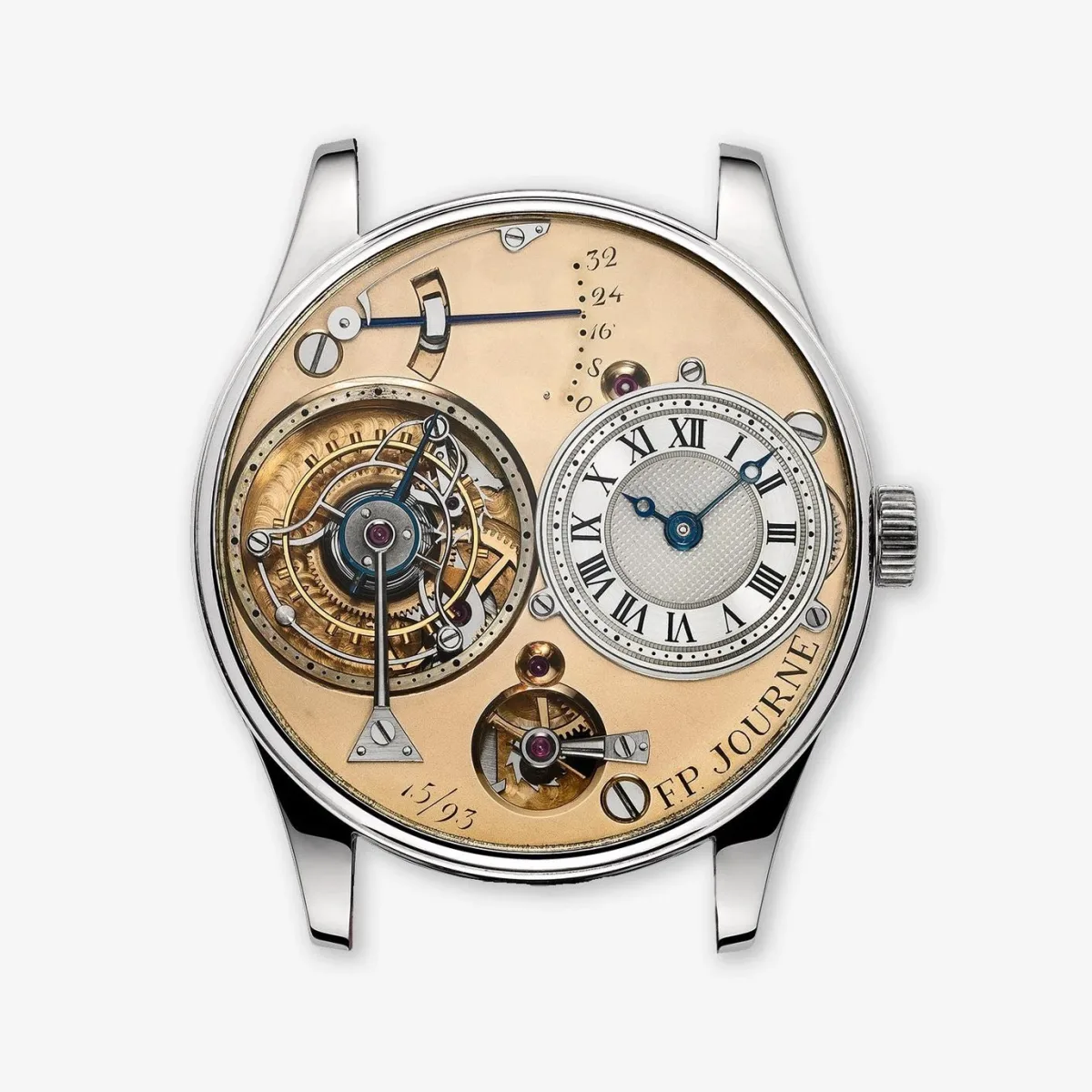Close-up of F. P. Journe Tourbillon Souverain