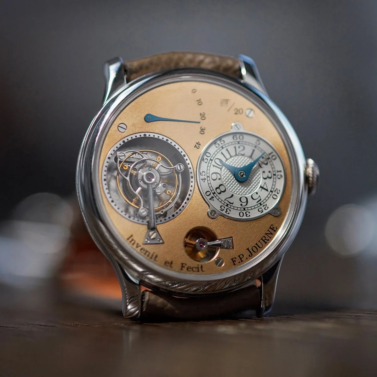 F. P. Journe Tourbillon Souverain Vertical watch