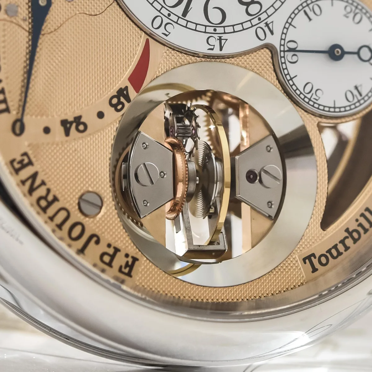 F. P. Journe Tourbillon Souverain Vertical tourbillon