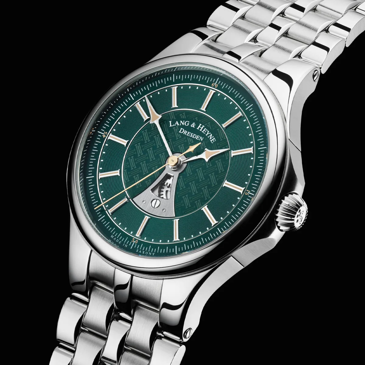 Lang & Heyne Hektor sports watch with integrated bracelet