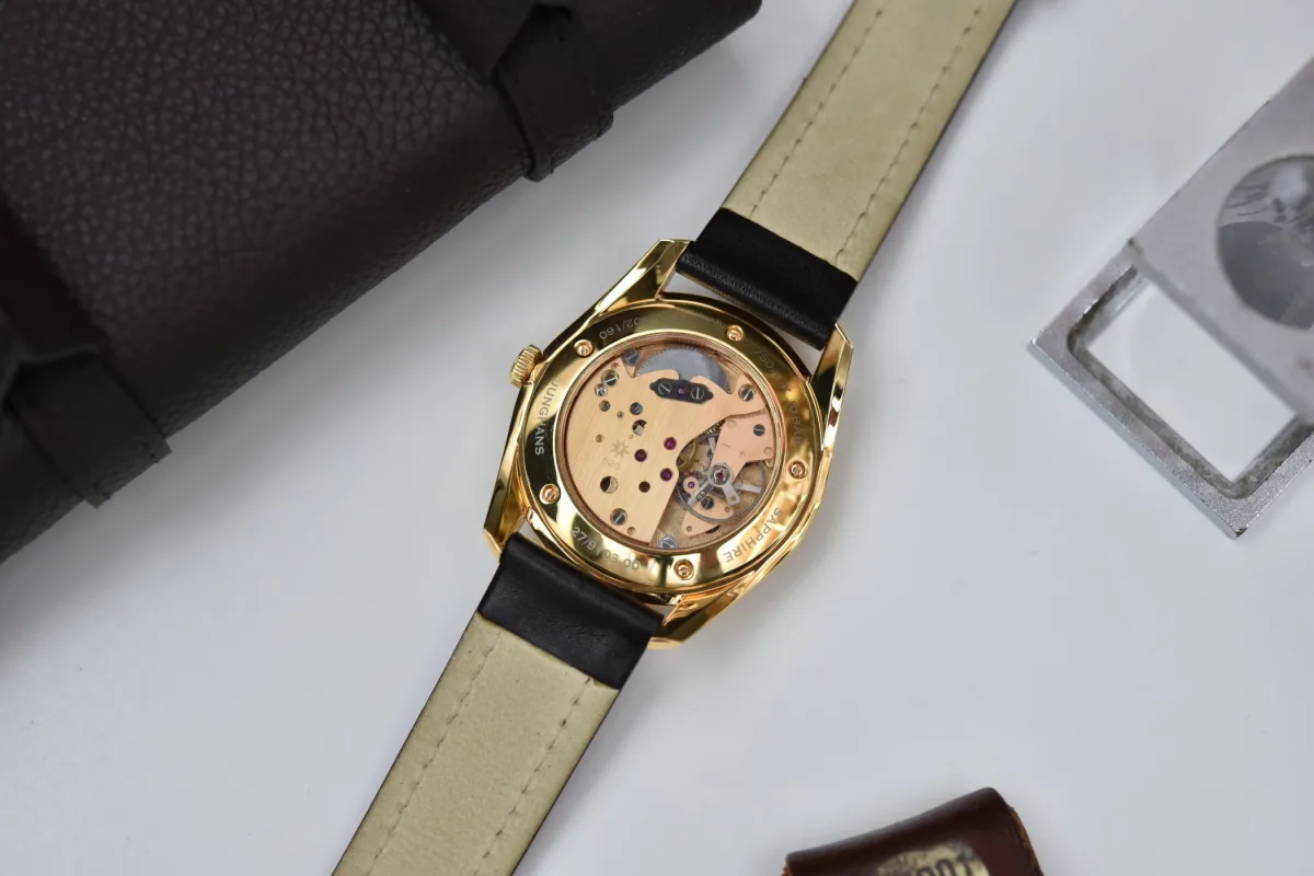 Junghans Meister Signature Hand-Wound Edition 160 watch with rose gold case