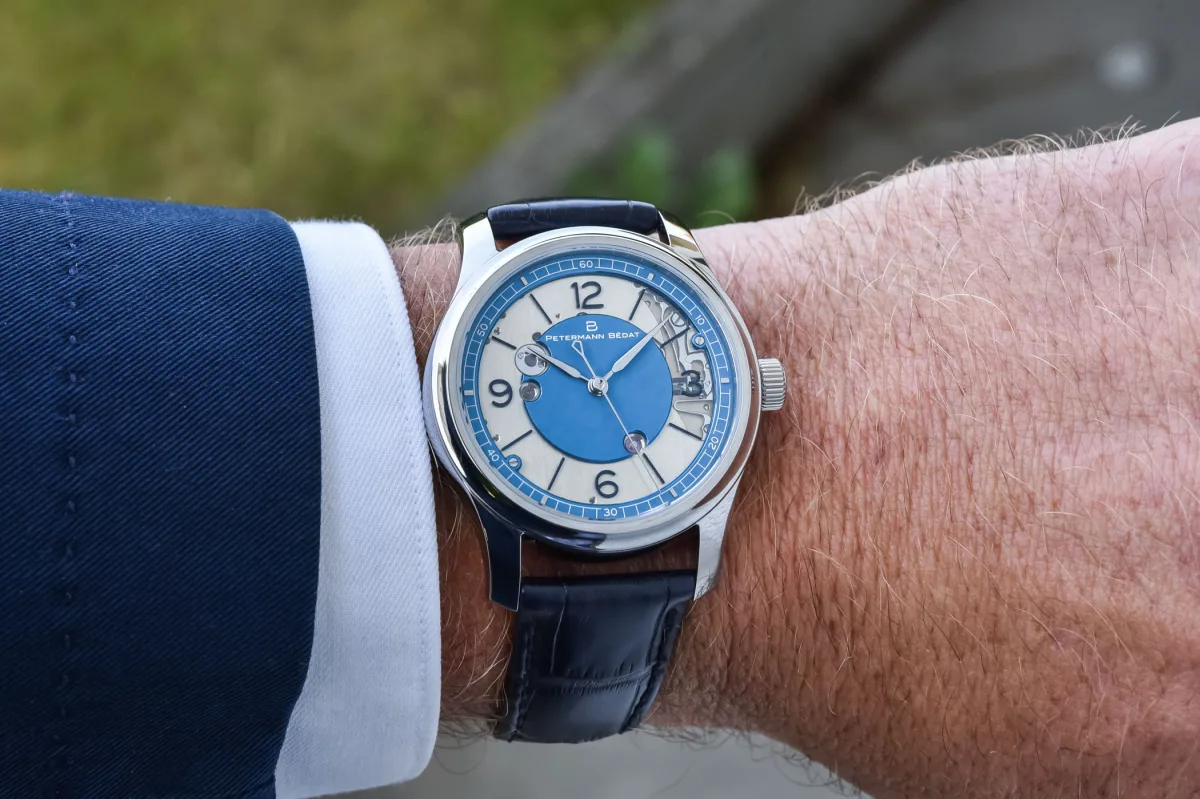 Petermann Bédat 1967 Second Series black alligator strap