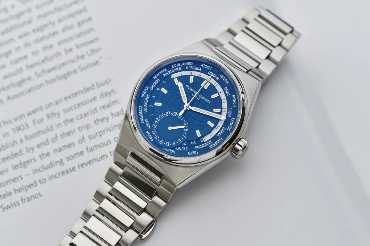 Frederique Constant Highlife Worldtimer Manufacture luxury sport watch