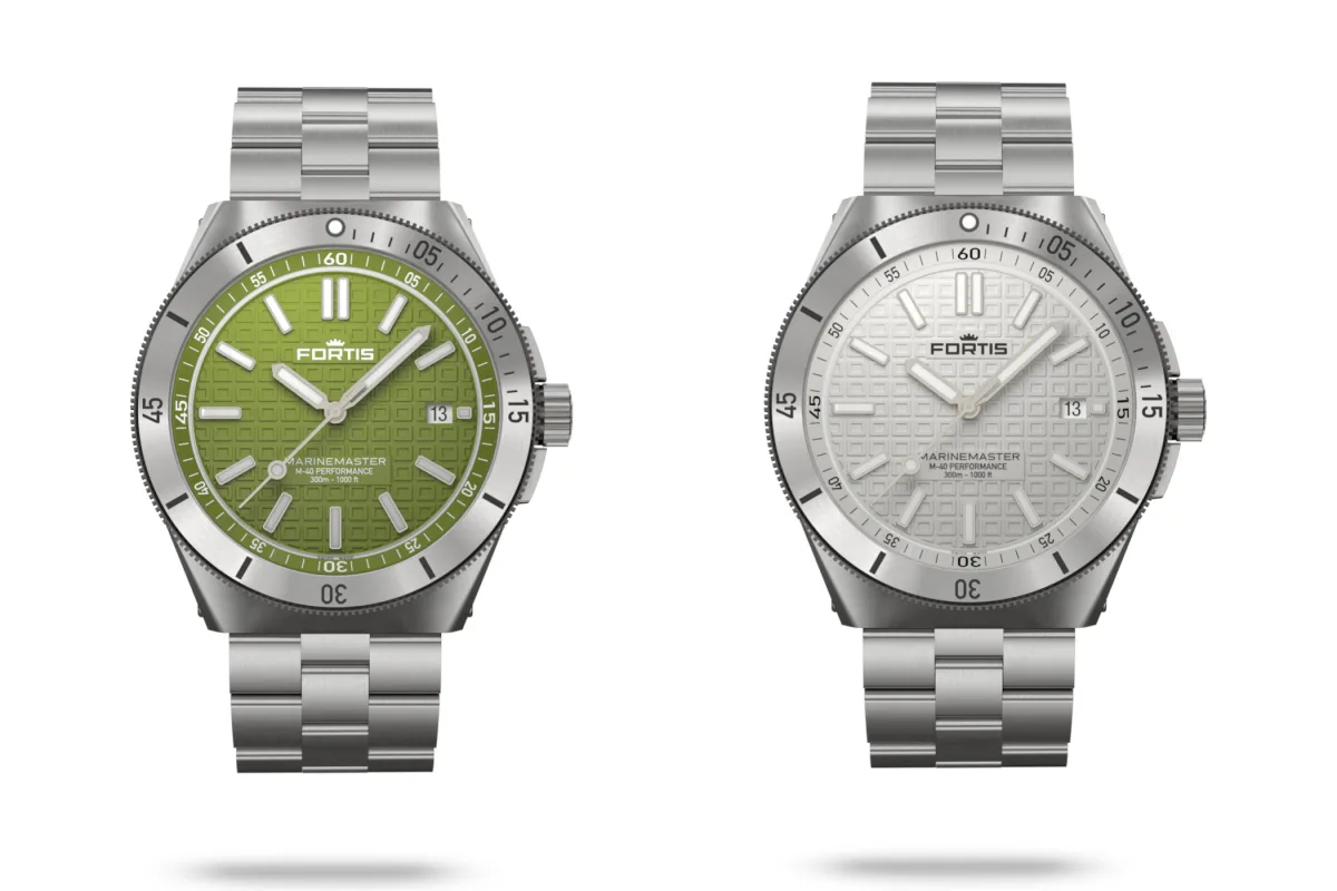 Fortis Marinemaster M-40 on rubber strap