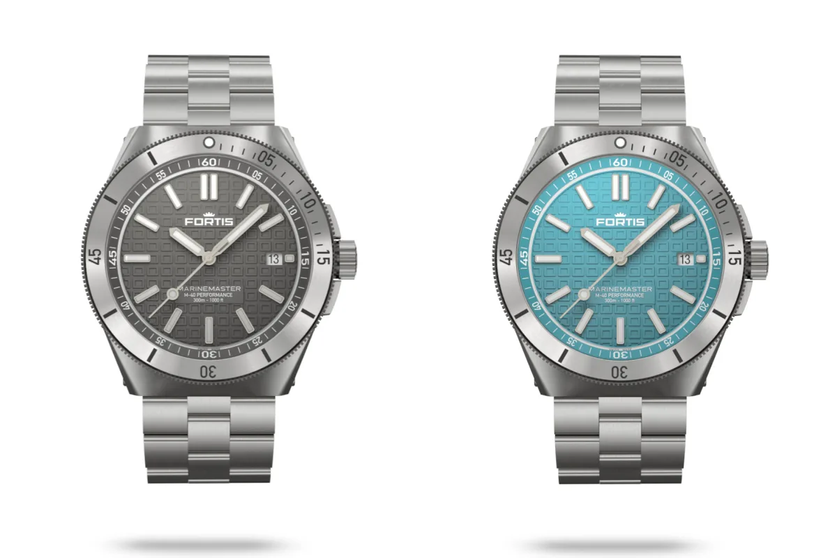 Fortis Marinemaster M-40 on stainless steel bracelet