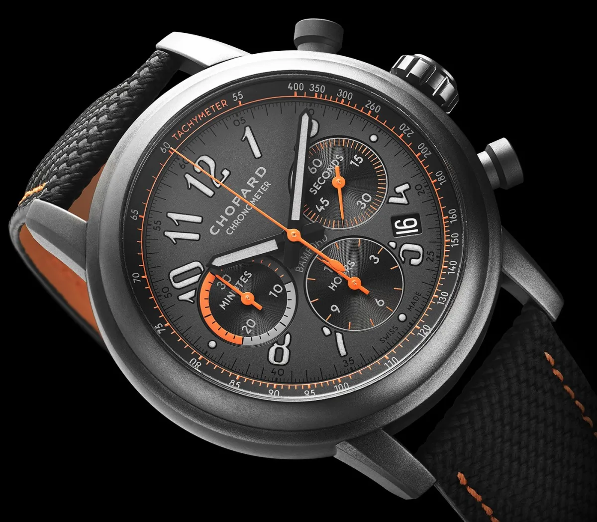 Chopard Mille Miglia Bamford Edition with black DLC coating