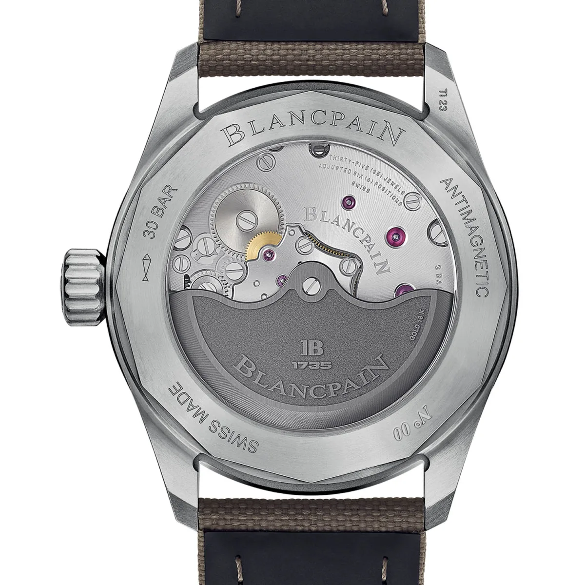 Blancpain Fifty Fathoms Bathyscaphe Titanium with NATO strap