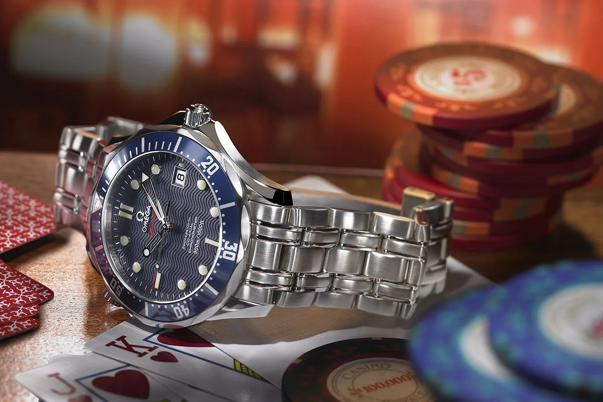 OMEGA Planet Ocean worn by James Bond in Casino Royale.