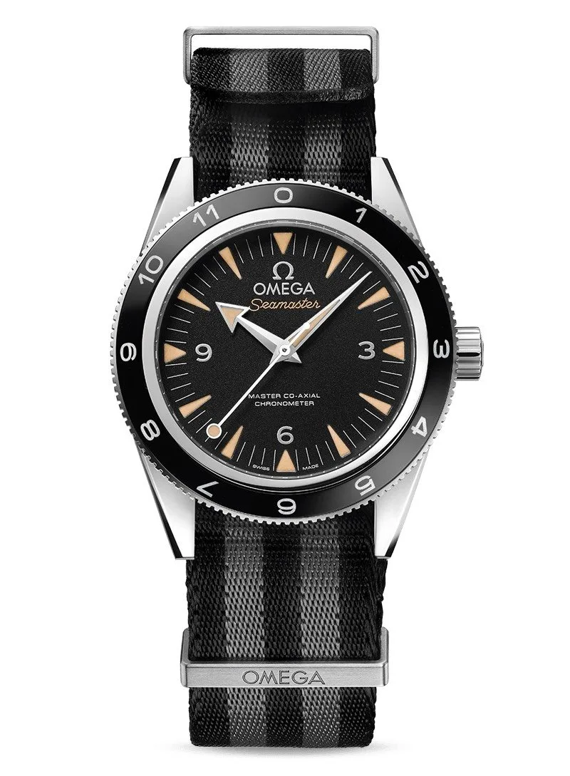 OMEGA Seamaster with NATO strap in Spectre.