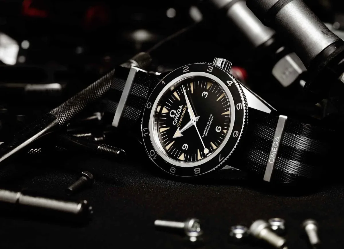 OMEGA watch with Co-Axial Caliber 8400 in Spectre.
