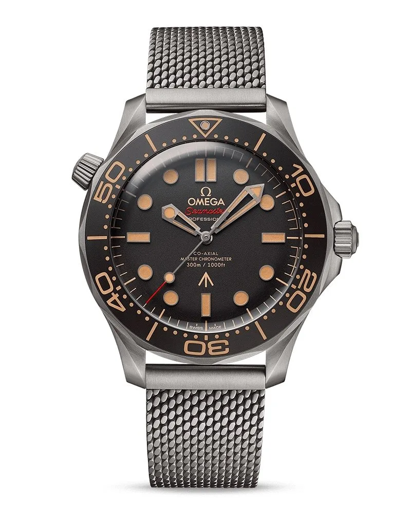 OMEGA watch worn by James Bond in No Time To Die.